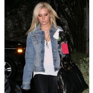 Abercrombie & Fitch blue Denim jacket size small